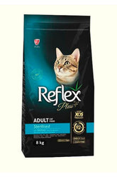 Reflex Plus Somonlu Kısırlaştırılmış Yetişkin Kedi Kuru Maması 8 kg